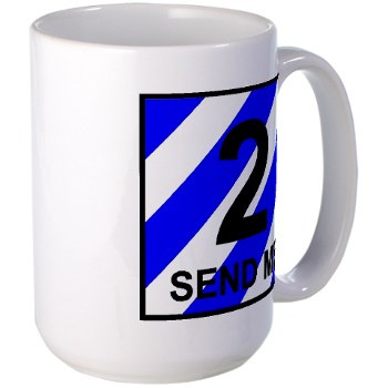 3ID2BCTS - M01 - 03 - DUI - 2nd BCT - Spartan Large Mug