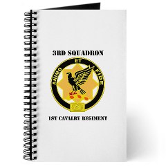 3ID3BCTS - M01 - 02 - DUI - 3rd Sqdrn - 1st Cavalry Regt with Text Journal