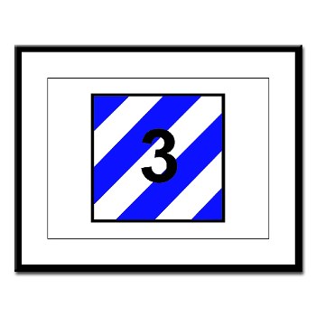 3ID3BCTS - M01 - 02 - DUI - 3rd BCT - Sledgehammer Large Framed Print - Click Image to Close