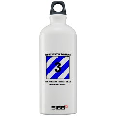 3ID3BCTS - M01 - 03 - DUI - 3rd BCT - Sledgehammer with Text Sigg Water Bottle 1.0L