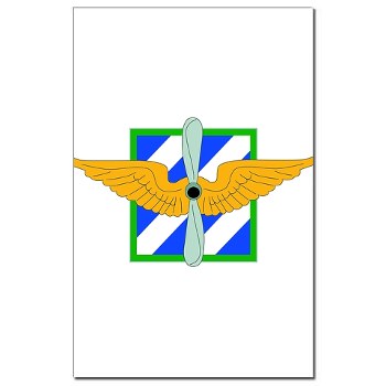 3IDCABF - M01 - 02 - DUI - Combat Aviation Brigade "Falcon" Mini Poster Print