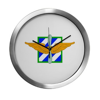 3IDCABF - M01 - 03 - DUI - Combat Aviation Brigade "Falcon" Modern Wall Clock