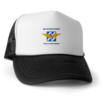 3IDCABF - A01 - 02 - DUI - Combat Aviation Brigade "Falcon" with Text Trucker Hat - Click Image to Close