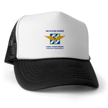 3IDCAFHHC - A01 - 02 - Headquarter and Headquarters Coy with Text Trucker Hat