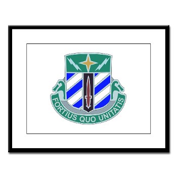 3DSTB - M01 - 02 - 3rd Division - Special Troops Bn Large Framed Print
