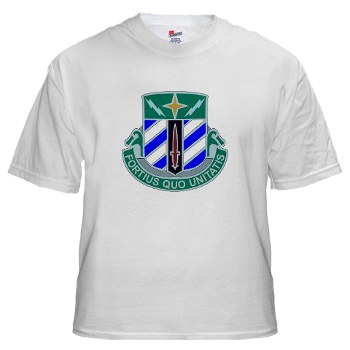 3DSTB - A01 - 04 - 3rd Division - Special Troops Bn White T-Shirt