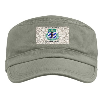3DSTB - A01 - 01 - 3rd Division - Special Troops Bn with Text Military Cap