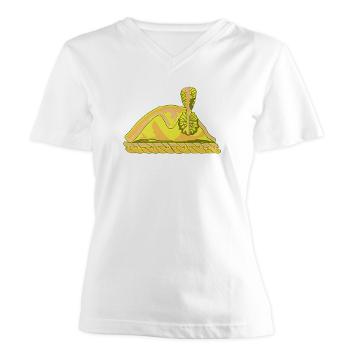 3Infantry - A01 - 04 - 3rd Infantry (The Old Guard) - Women's V-Neck T-Shirt