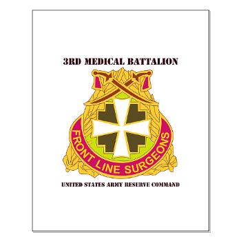 3MC - M01 - 02 - SSI - 3rd Medical Command with Text - Small Poster
