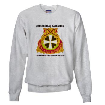 3MC - A01 - 03 - DUI - 3rd Medical Command with Text - Sweatshirt