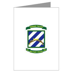 3MPBP - M01 - 02 - 3rd Military Police Bn(Provial) - Greeting Cards (Pk of 10) - Click Image to Close
