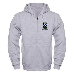 3MPBP - A01 - 03 - 3rd Military Police Bn(Provial) with Text - Zip Hoodie