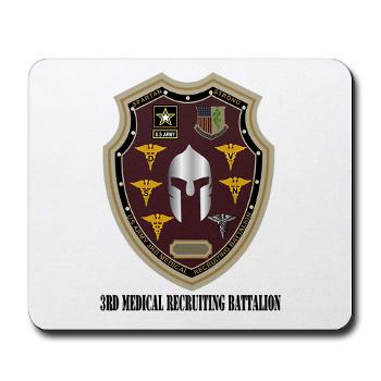 3MRB - M01 - 03 - DUI - 3rd Medical Recruiting Bn with Text Mousepad