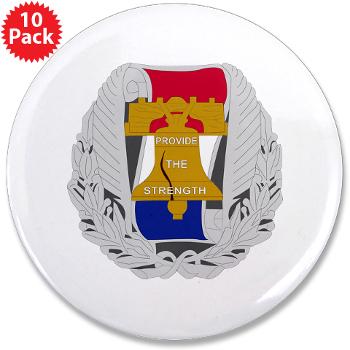 3RBCRB - M01 - 01 - SSI - Chicago Recruiting Battalion - 3.5" Button (10 pack)