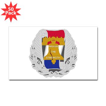 3RBCRB - M01 - 01 - SSI - Chicago Recruiting Battalion - Sticker (Rectangle 50 pk)