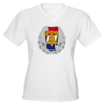3RBCRB - A01 - 04 - SSI - Chicago Recruiting Battalion - Women's V-Neck T-Shirt - Click Image to Close