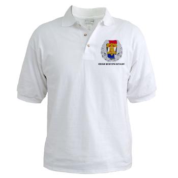 3RBCRB - A01 - 04 - SSI - Chicago Recruiting Battalion with Text - Golf Shirt