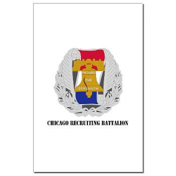 3RBCRB - M01 - 02 - SSI - Chicago Recruiting Battalion with Text - Mini Poster Print