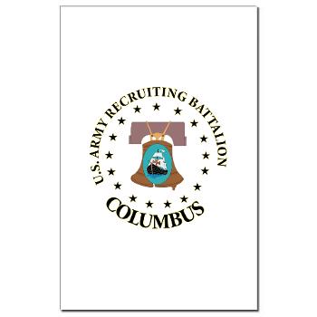 3RBCRBN - M01 - 02 - DUI - Columbus Recruiting Battalion - Mini Poster Print