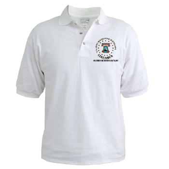 3RBCRBN - A01 - 04 - DUI - Columbus Recruiting Battalion with Text - Golf Shirt - Click Image to Close