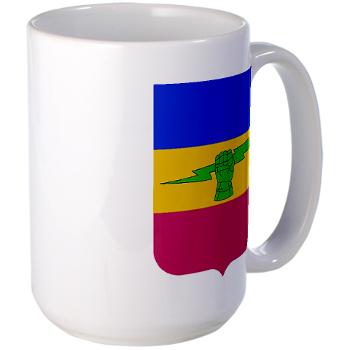 3S73CR - M01 - 03 - DUI - 3rd Squadron - 73rd Cavalry Regiment Large Mug - Click Image to Close