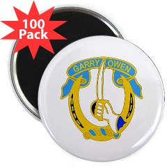 3S7CR - M01 - 01 - DUI - 3rd Squadron - 7th Cavalry Regiment - 2.25" Magnet (100 pack)