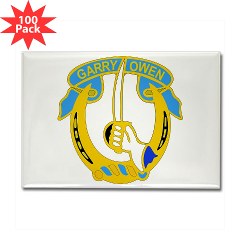 3S7CR - M01 - 01 - DUI - 3rd Squadron - 7th Cavalry Regiment - Rectangle Magnet (100 pack)
