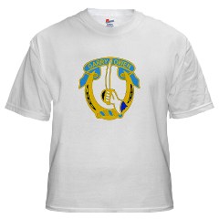 3S7CR - A01 - 04 - DUI - 3rd Squadron - 7th Cavalry Regiment - White T-Shirt