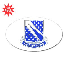 3S89CR - M01 - 01 - DUI - 3rd Sqdrn - 89th Cavalry Regiment Sticker (Oval 50 pk)