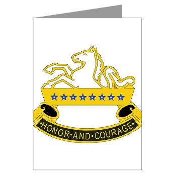 3S8CR - M01 - 02 - DUI - 3rd Sqdrn - 8th Cavalry Regt - Greeting Cards (Pk of 10)