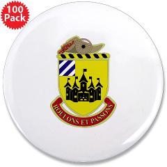 3SB - M01 - 01 - DUI - 3rd Support Battalion - 3.5" Button (100 pack) - Click Image to Close