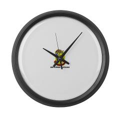 3SB - M01 - 03 - DUI - 3rd Support Battalion with Text - Large Wall Clock