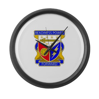 402BSB - M01 - 03 - DUI - 402nd Brigade - Support Battalion Large Wall Clock - Click Image to Close
