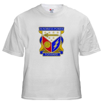 402BSB - A01 - 04 - DUI - 402nd Brigade - Support Battalion White T-Shirt