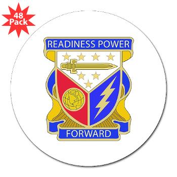 402BSB - M01 - 01 - DUI - 402nd Brigade - Support Battalion - 3" Lapel Sticker (48 pk) - Click Image to Close