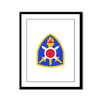 402FAB - M01 - 02 - SSI - 402nd Field Artillery Brigade - Framed Panel Print - Click Image to Close
