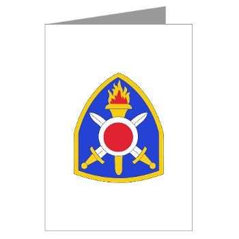 402FAB - M01 - 02 - SSI - 402nd Field Artillery Brigade - Greeting Cards (Pk of 10)