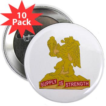 407BSB - M01 - 01 - DUI - 407th Bde - Support Bn - 2.25" Button (10 pack)