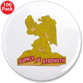 407BSB - M01 - 01 - DUI - 407th Bde - Support Bn - 3.5" Button (100 pack)