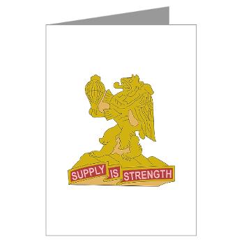 407BSB - M01 - 02 - DUI - 407th Bde - Support Bn - Greeting Cards (Pk of 10) - Click Image to Close