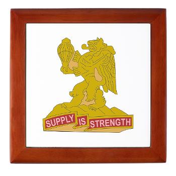 407BSB - M01 - 03 - DUI - 407th Bde - Support Bn - Keepsake Box - Click Image to Close