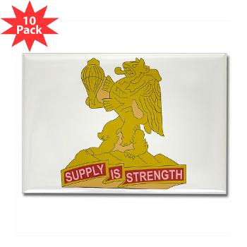 407BSB - M01 - 01 - DUI - 407th Bde - Support Bn - Rectangle Magnet (10 pack)