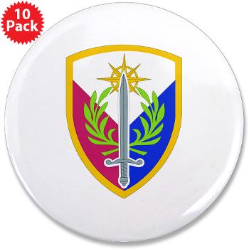 408SB - M01 - 01 - SSI - 408TH Support Brigade - 3.5" Button (10 pack) - Click Image to Close
