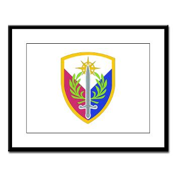 408SB - M01 - 02 - SSI - 408TH Support Brigade - Large Framed Print - Click Image to Close