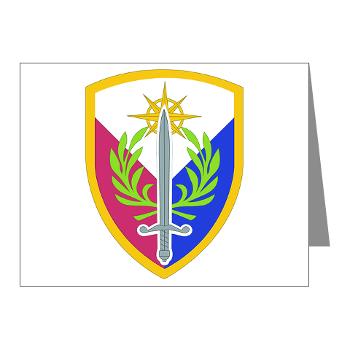 408SB - M01 - 02 - SSI - 408TH Support Brigade - Note Cards (Pk of 20)