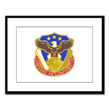 408SB - M01 - 02 - DUI - 408th Contracting Support Bde - Large Framed Print
