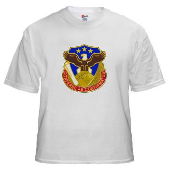 408SB - A01 - 04 - DUI - 408th Contracting Support Bde - White T-Shirt - Click Image to Close