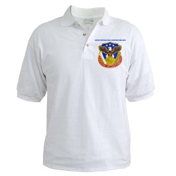 408SB - A01 - 04 - DUI - 408th Contracting Support Bde with text - Golf Shirt - Click Image to Close