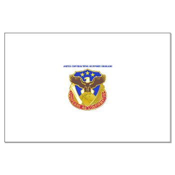 408SB - M01 - 02 - DUI - 408th Contracting Support Bde with text - Large Poster