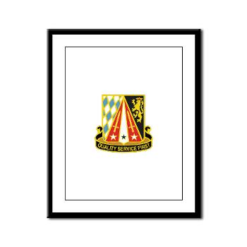 409BSB - M01 - 02 - DUI - 409th Base Support Battalion - Framed Panel Print - Click Image to Close